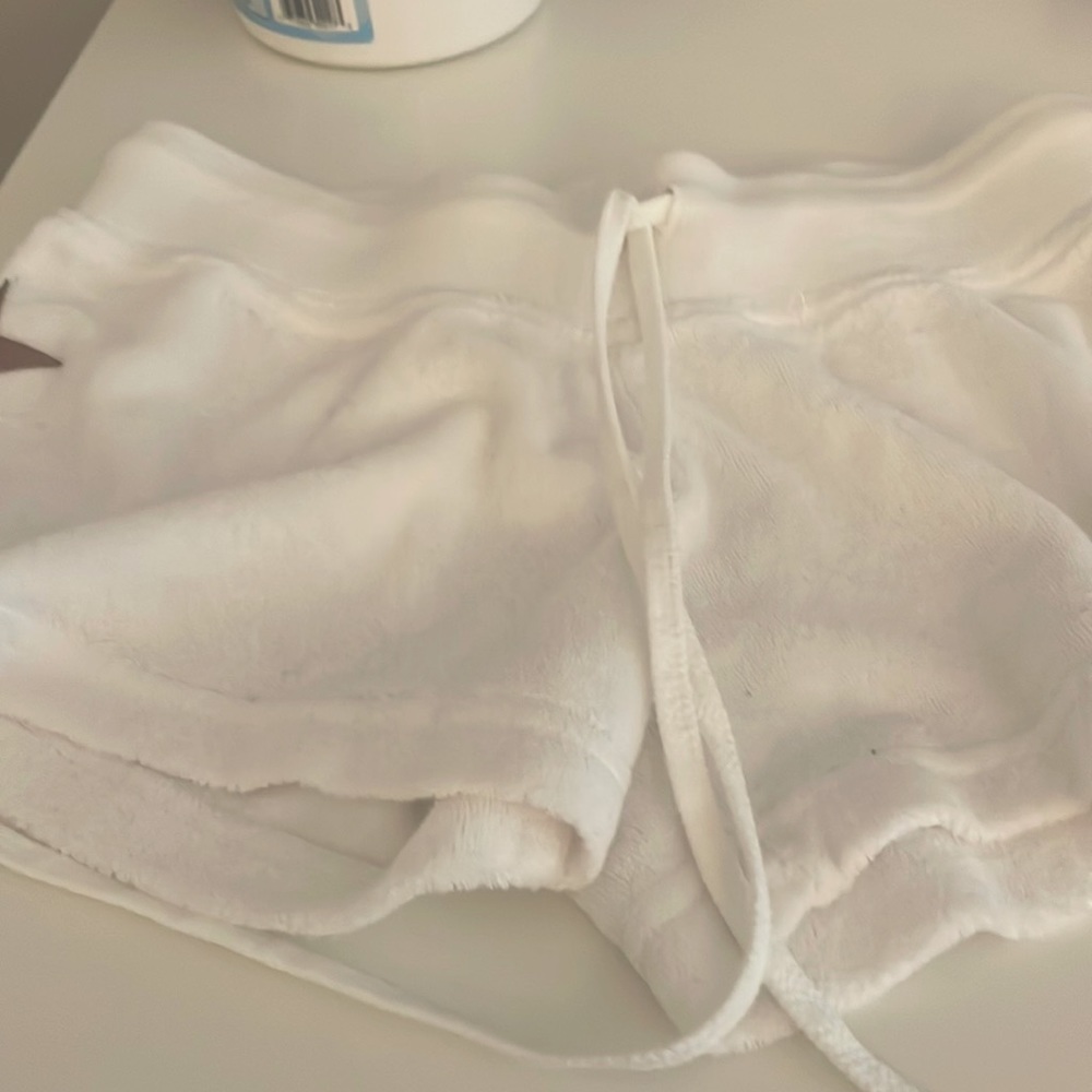 Hardtail size small white shorts with gold and silver stars size S